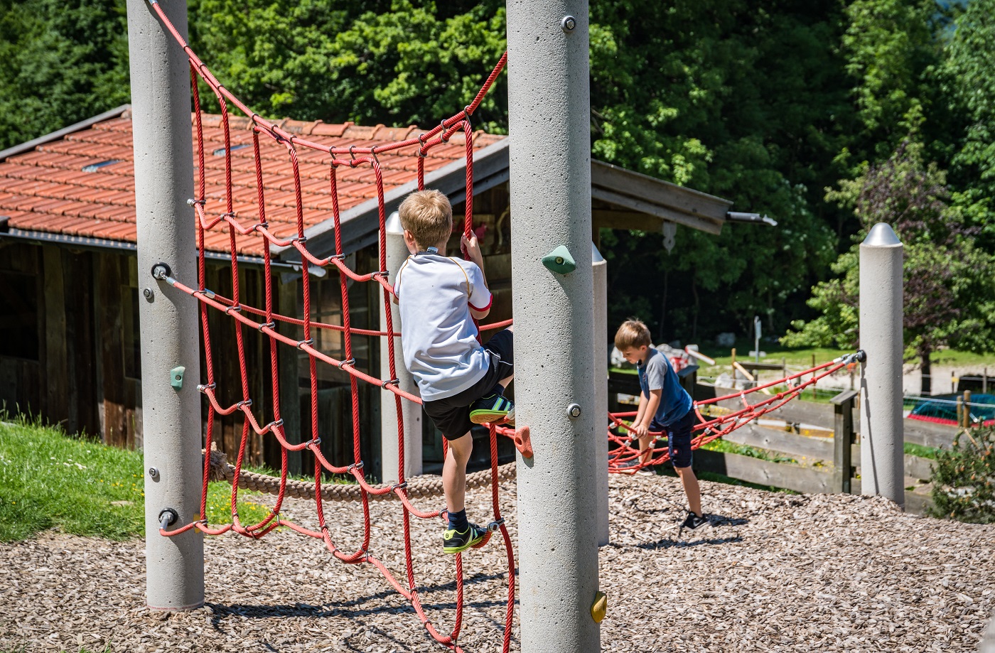 Spielplatz vor dem Duftbräu Samerberg