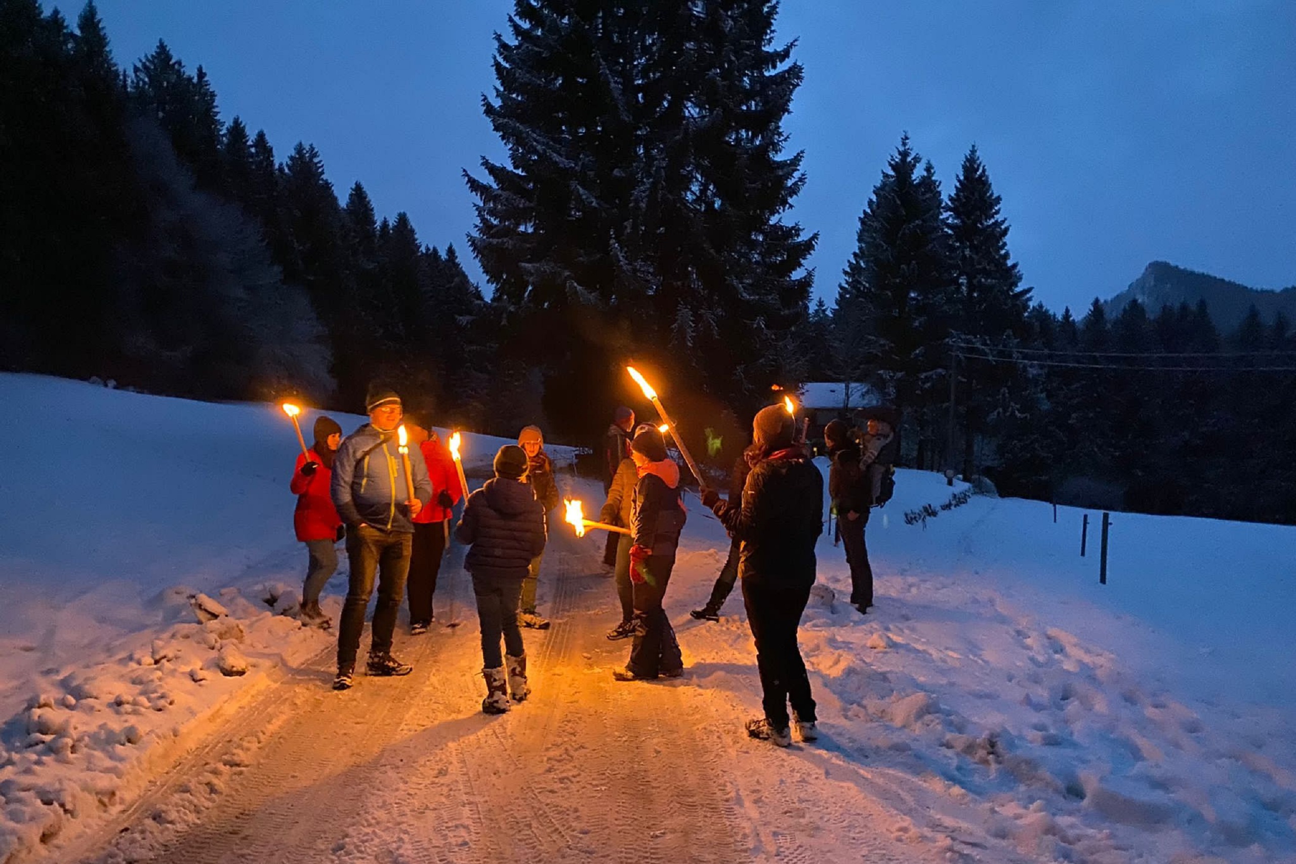 Fackelwanderung Duftbräu